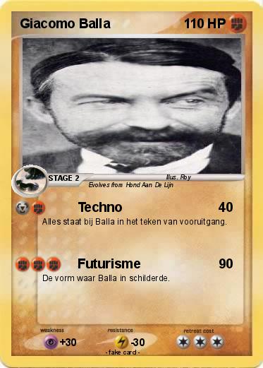 Pokemon Giacomo Balla