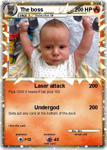Pokemon The boss