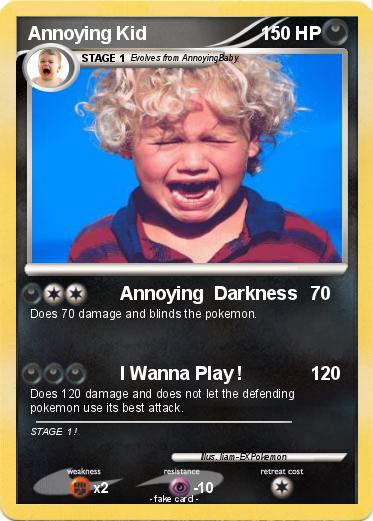 Pokemon Annoying Kid