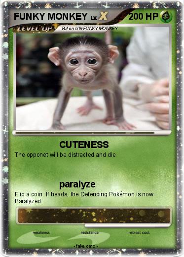Pokemon FUNKY MONKEY