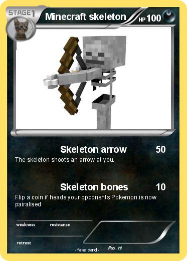 Pokemon Minecraft skeleton