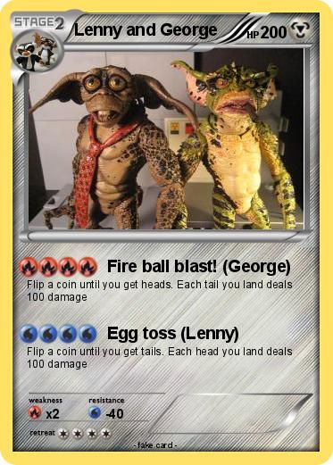 Pokemon Lenny and George