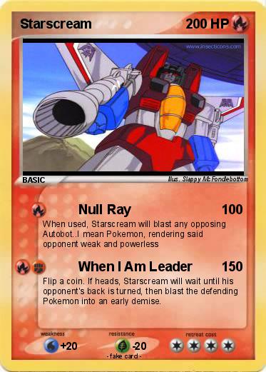 Pokemon Starscream