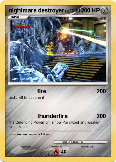 Pokemon nightmare destroyer