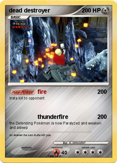 Pokemon dead destroyer