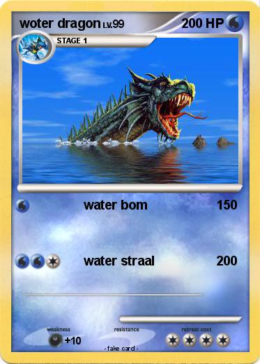 Pokemon woter dragon