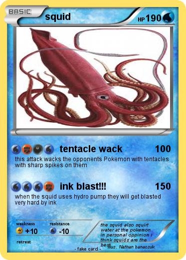 Pokemon squid