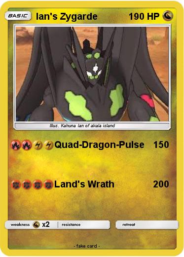 Pokemon Ian's Zygarde