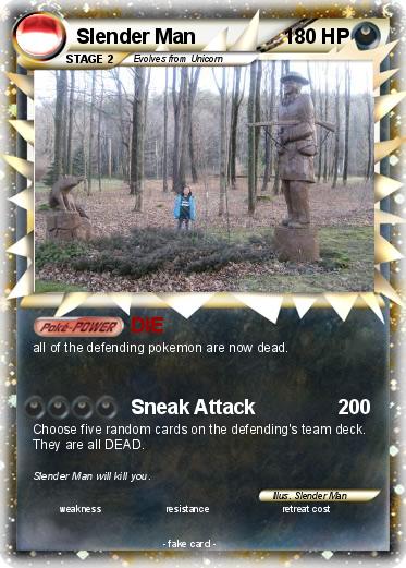 Pokemon Slender Man