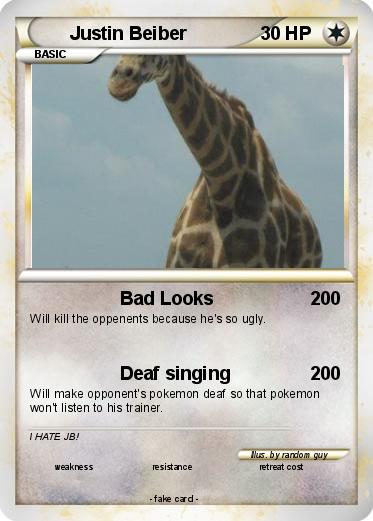 Pokemon Justin Beiber