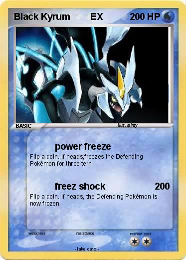 Pokemon Black Kyrum        EX
