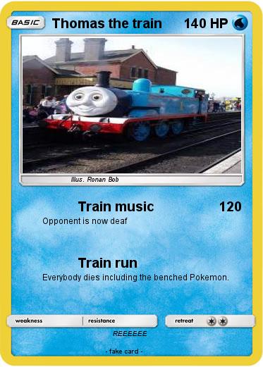 Pokemon Thomas the train