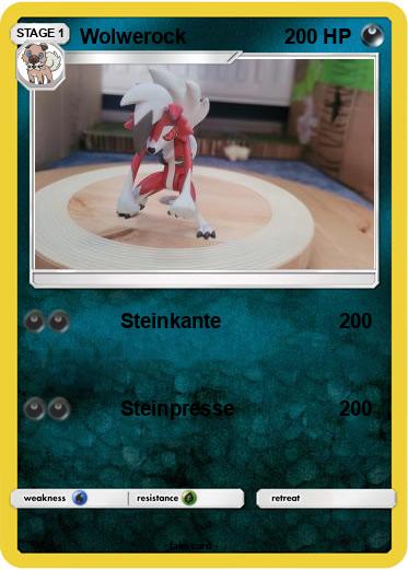 Pokemon Wolwerock