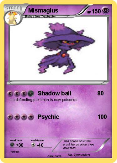 Pokemon Mismagius