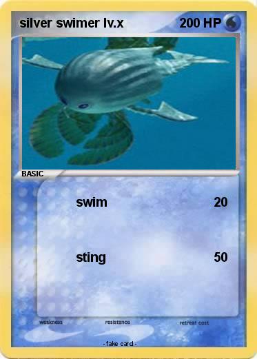 Pokemon silver swimer lv.x