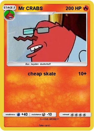 Pokemon Mr CRABS