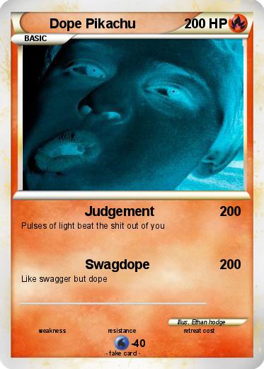 Pokemon Dope Pikachu