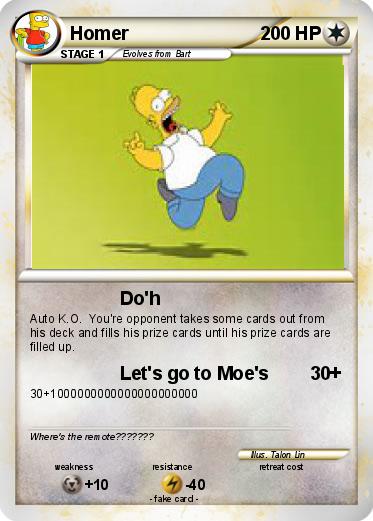 Pokemon Homer