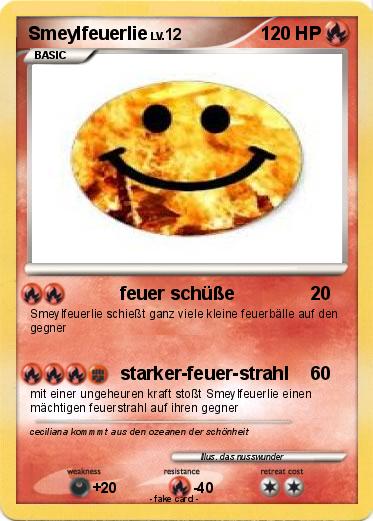 Pokemon Smeylfeuerlie