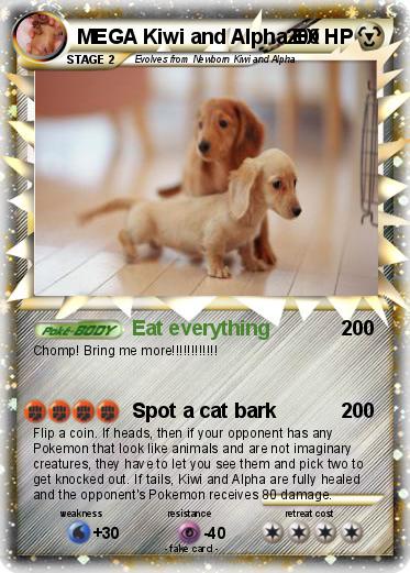 Pokemon MEGA Kiwi and Alpha EX