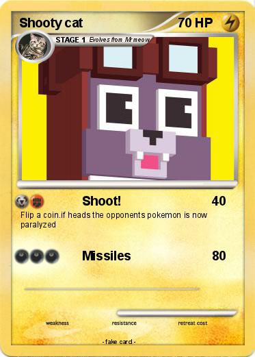 Pokemon Shooty cat