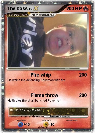 Pokemon The boss
