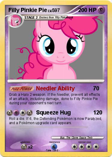 Pokemon Filly Pinkie Pie