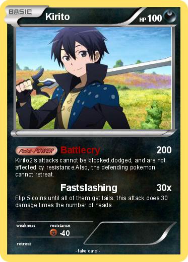 Pokemon Kirito