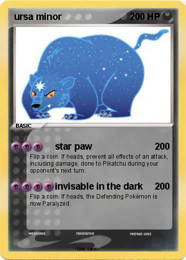 Pokemon ursa minor