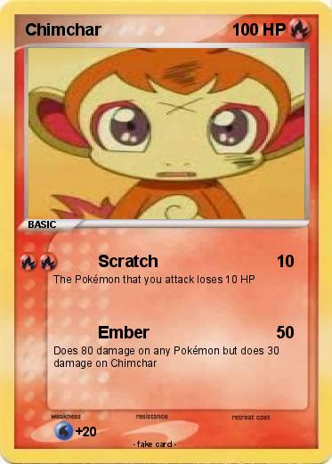 Pokemon Chimchar
