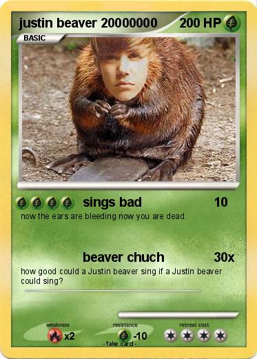 Pokemon justin beaver 20000000