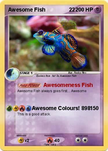 Pokemon Awesome Fish                22