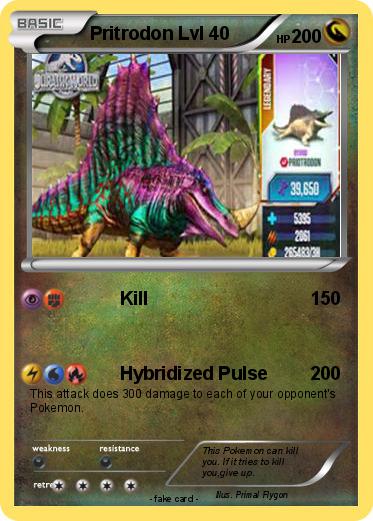 Pokemon Pritrodon Lvl 40