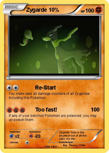 Pokemon Zygarde 10%