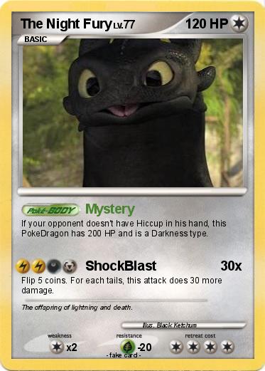 Pokemon The Night Fury