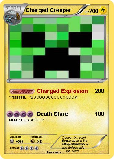 Pokemon Charged Creeper