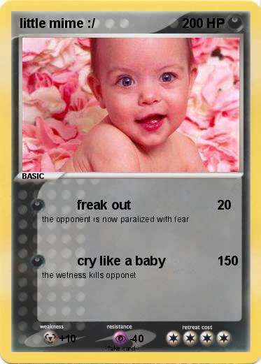 Pokemon little mime :/