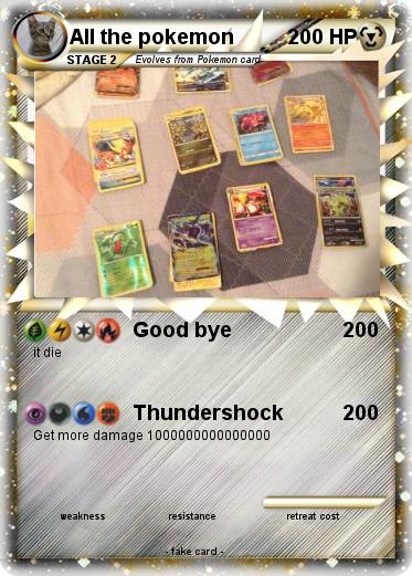 Pokemon All the pokemon