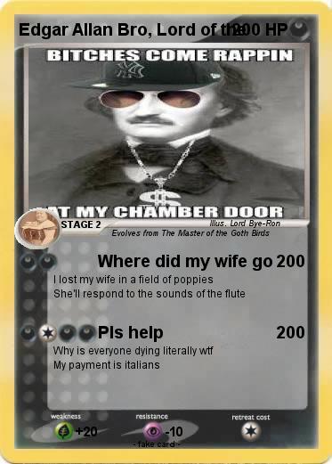 Pokemon Edgar Allan Bro, Lord of the