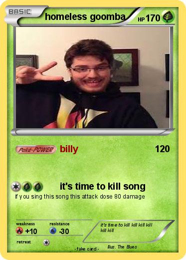 Pokemon homeless goomba