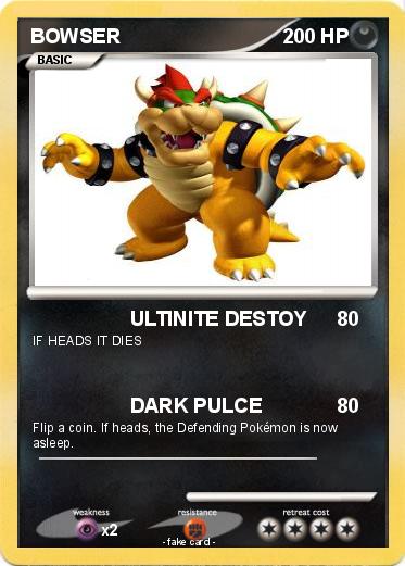 Pokemon BOWSER