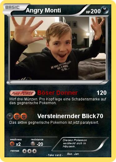Pokemon Angry Monti