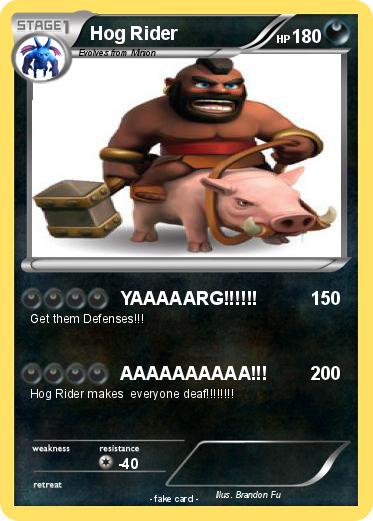 Pokemon Hog Rider