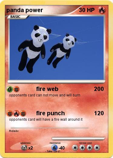 Pokemon panda power