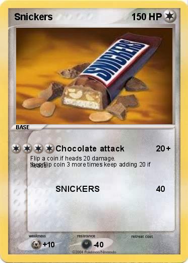 Pokemon Snickers