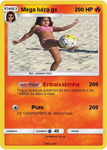 Pokemon Mega luiza gx