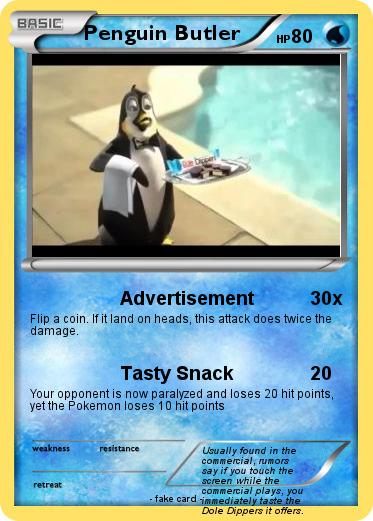 Pokemon Penguin Butler