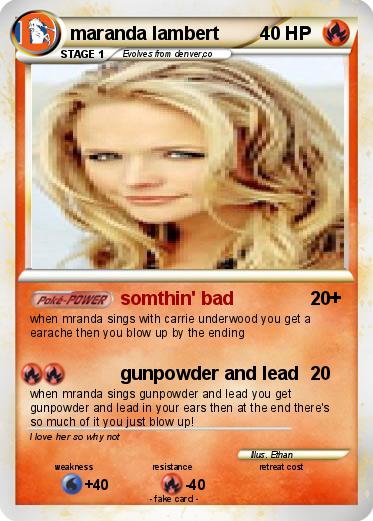 Pokemon maranda lambert