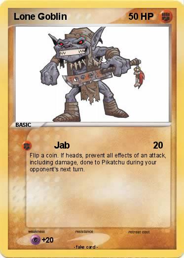 Pokemon Lone Goblin