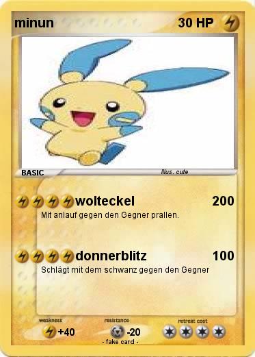 Pokemon minun